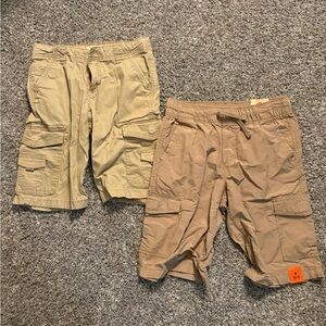 Boy’s Tan Cargo Shorts 10-12